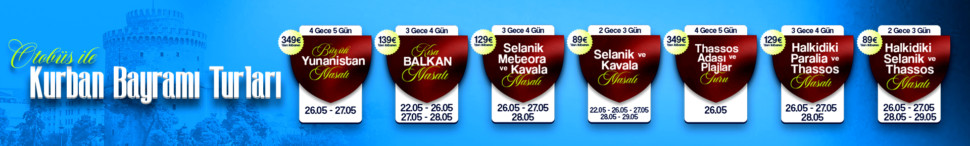 Otobüs İle Kurban Bayramı Turları