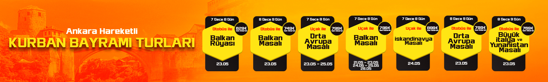 Ankara Hareketli Kurban Bayramı Turları