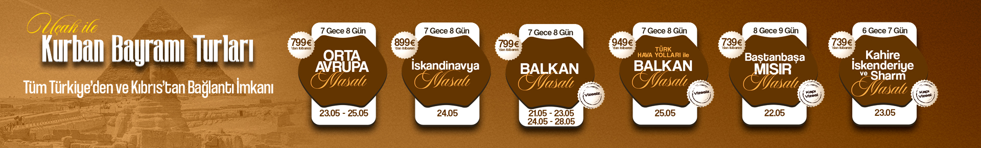 Uçaklı Kurban Bayramı Turları