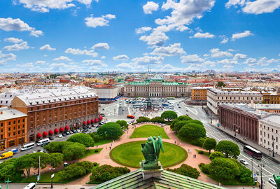 BİR RUSYA MASALI TURU Moskova Şehir Turu & St. Petersburg Şehir Turu Dahil!!!