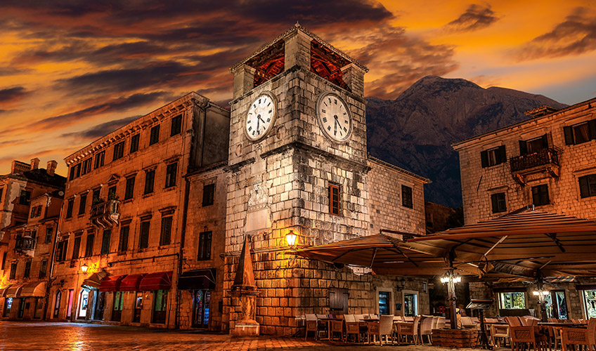 Budva Air Montenegro Hava Yolları ile 3 Gece 4 Gün (TIV-TGD) Haziran - Ekim 2025 Her Perşembe Hareket EX025
